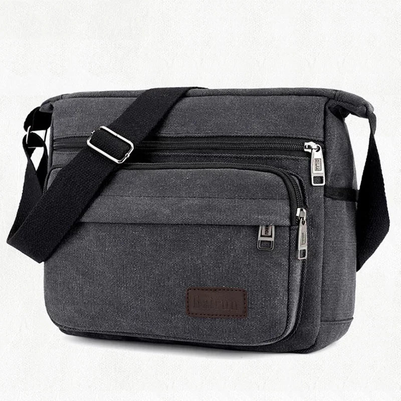 Durable Canvas Satchel Bag – Lightweight Everyday Shoulder Bag for Men & Women