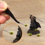 104PCS Miniature Grass & Flower Model Kit – Realistic DIY Scenery for Dioramas, Railways, and Gardens