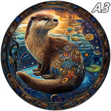 Wooden Animal 3D Jigsaw Puzzle – Educational Toy for Kids & Adults