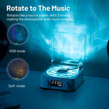 Mini Retro White Noise Bluetooth Speaker – Portable Vintage Sleep Aid with RGB Lights & Nature Sounds
