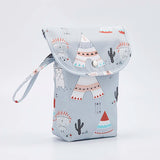 Bolsa de pañales portátil para bebé: impermeable, ligera y lista para viajar
