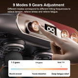 6-Head Deep Tissue Massage Gun with Touchscreen – High-Intensity Percussion Massager for Muscle Recovery & Pain Relief