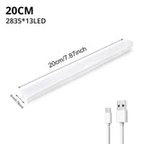 USB Rechargeable Motion Sensor Night Light – LED, Wireless, Magnetic, Energy-Efficient for Closet, Kitchen, Bedroom