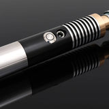 RGB Metal Lightsaber - 16-Color Changing LED Laser Sword with Sound Effects