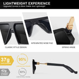 Retro Polygon Sunglasses – UV400 Protection, Trendy Gradient Lenses, Unisex Fashion Shades for Modern Style