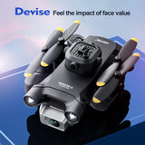 V30 Mini Drone with 4K Dual Camera – Foldable FPV RC Quadcopter with Obstacle Avoidance