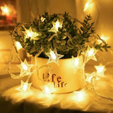 Battery-Powered LED String Lights – Waterproof Fairy Lights for Indoor & Outdoor Holiday Décor
