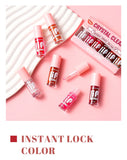 Aceite hidratante para labios en gelatina: cuidado labial duradero, hidratante y brillante