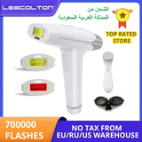 2-in-1 IPL Laser Hair Removal Device - Permanent At-Home Hair Remover for Face & Body