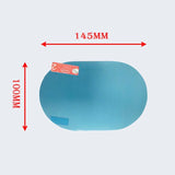2 piezas de película impermeable para espejo retrovisor de coche: ¡conduzca con seguridad en cualquier clima!