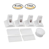 Invisible Magnetic Cabinet Locks — Childproof Safety Locks for Cabinets, Drawers, and Cupboards