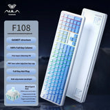 Wireless Mechanical Keyboard – Hot Swappable, RGB Backlit, Ergonomic Full-Size Gaming Keyboard