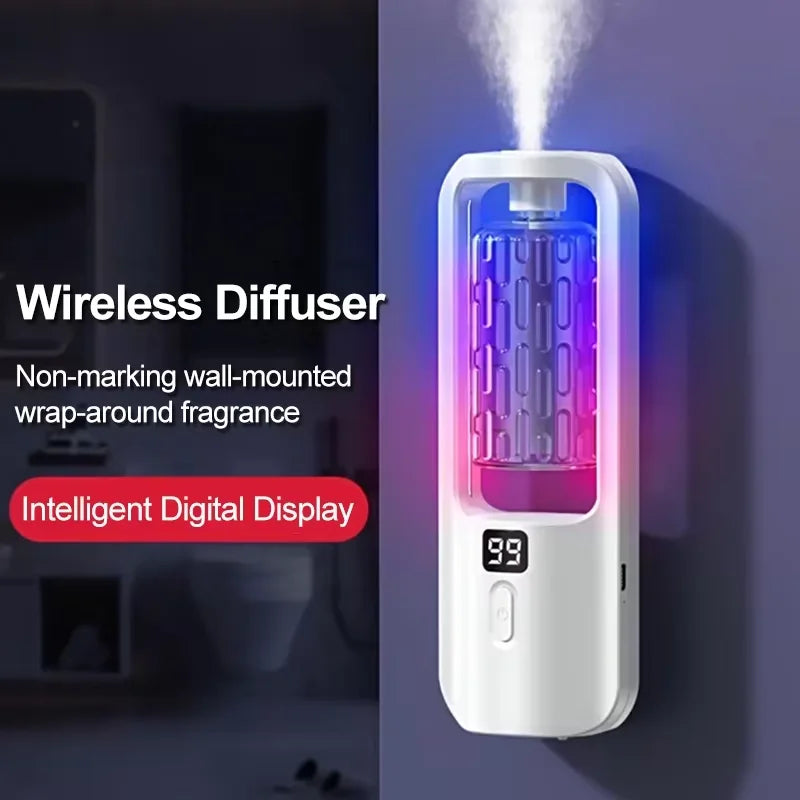 Ultrasonic Aroma Diffuser & Humidifier with LED Lighting for Home & Office