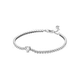 Elegant 925 Sterling Silver Tourmaline Bracelet for Women