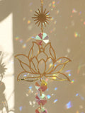 Crystal Light Catcher – Hanging Sun Catcher for Home, Garden, Feng Shui, and Meditation Decor