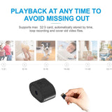 Mini WiFi Spy Camera with Night Vision and Motion Detection – 720P HD Wireless Surveillance Cam