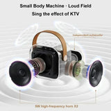 K12 Bluetooth Karaoke Speaker with Microphone – Portable Wireless Music Player for Kids & Adults