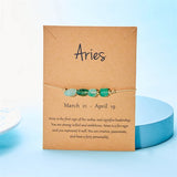 Trendy Unisex Stone Charm Bracelet – Stylish Rope Chain Jewelry