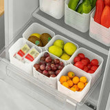 Cajas de almacenamiento para refrigeradores: contenedores para verduras que mantienen los alimentos frescos para una cocina organizada 