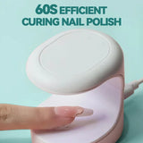 Compact Mini UV LED Nail Lamp for Fast Gel Polish Curing