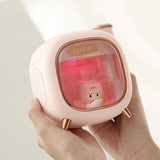 Humidificador ultrasónico con forma de muñeca adorable: difusor de aroma y pulverizador con boquilla doble