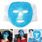 Reusable Cold Gel Face Mask - Cooling & Moisturizing Facial Compress for Puffiness & Dark Circles