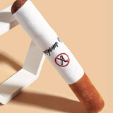 Plush Squeaky Dog Toy – Cigarette-Shaped Chew Toy for Small & Medium Dogs