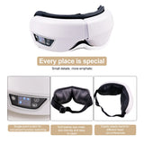 Smart Eye Massager with Heat, Vibration & Bluetooth Music – Foldable Eye Care Device for Fatigue Relief & Relaxation