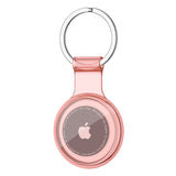 Waterproof TPU Case with Keychain for Apple AirTag – Pet Collar & Key Tracker Holder