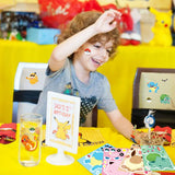 Pokémon Pikachu DIY Temporary Tattoo Stickers for Birthday Parties