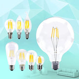 Vintage LED Edison Bulb – E14 & E27 | 2W-8W | 220V | Warm White Filament Light