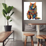 Phoenix-Shaped Wooden Animal Jigsaw Puzzle for Adults