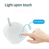 Portable LED Desk Lamp with USB Charging and Touch Dimming – Eye Protection for Study & Office