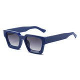 SHAUNA Retro Square Sunglasses – Trendy Tinted Shades for Men & Women