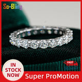 Elegant 925 Sterling Silver Zircon Cocktail Ring for Women