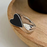 Adjustable Vintage Chain Ring – 925 Sterling Silver Open Ring for Women & Men