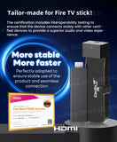 FireDrive HDMI Adapter for CarPlay – Amazon Fire TV Stick to Car Screen