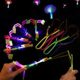 LED Flying Arrow Toy with Glowing Wings for Outdoor Fun
