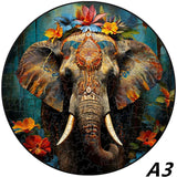 Wooden Animal 3D Jigsaw Puzzle – Educational Toy for Kids & Adults