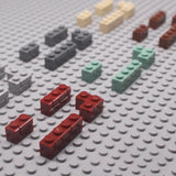 DIY Building Block Wall Tile Set – Compatible with LEGO