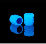 Glow-in-the-Dark Tire Valve Caps – Fluorescent Caps for Cars, Motorcycles & Bicycles
