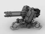 Futuristic Spaceship Building Blocks – Sci-Fi Weapon Module DIY Kit