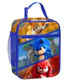 Official Sonic The Hedgehog Kids Backpack - Lightweight School Bag for Boys & Girls