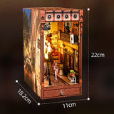 DIY Wooden Miniature Dollhouse Kit with Furniture – Handmade Assembly Model for Teens & Adults