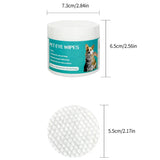 Pet Eye Wipes for Cats & Dogs - Gentle Tear Stain Remover & Cleanser