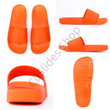 Men’s Street Style Summer Slides – Comfortable PU Slippers for Outdoor Use