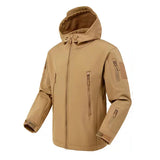 Chaqueta y pantalones tácticos softshell impermeables para hombre para senderismo, acampada y esquí en invierno