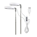 Full Spectrum LED Grow Light with Adjustable Brightness & Timer for Indoor Plants