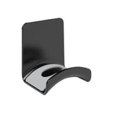 Soporte de pared universal para auriculares: colgador de plástico adhesivo para debajo del escritorio para juegos, auriculares y cascos