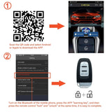 Universal Remote Start & Keyless Entry System with Engine Lock, Mobile App Control, and Anti-Theft Features